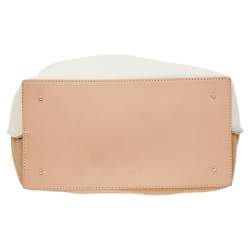 Carolina Herrera Multicolor Nubuck Leather and Leather Hobo