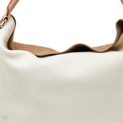Carolina Herrera Multicolor Nubuck Leather and Leather Hobo
