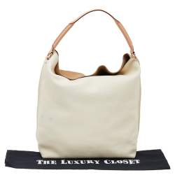 Carolina Herrera Multicolor Nubuck Leather and Leather Hobo