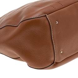 Carolina Herrera Brown Leather Hobo