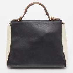 Carolina Herrera Multicolor Leather Mini Minuetto Top Handle Bag