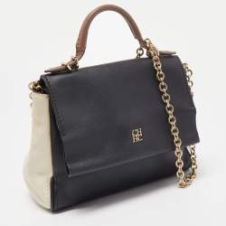 Carolina Herrera Multicolor Leather Mini Minuetto Top Handle Bag