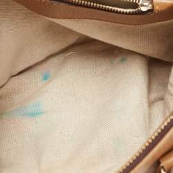 Pre Owned  Carolina Herrera Tan Leather Matteo Tote 