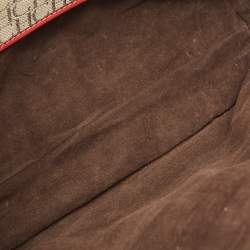 Pre Owned Carolina Herrera Tri Color Monogram Canvas and Leather Shopper Tote