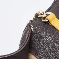 Pre Owned Carolina Herrera Multicolor Signature Coated Canvas and Leather Carry On Bandoulière Shoulder Bag