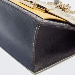 Pre Owned Carolina Herrera Multicolor Signature Coated Canvas and Leather Carry On Bandoulière Shoulder Bag