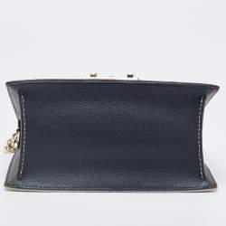 Pre Owned Carolina Herrera Multicolor Signature Coated Canvas and Leather Carry On Bandoulière Shoulder Bag