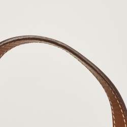 Pre Owned Carolina Herrera Multicolor Monogram Coated Canvas and Leather Andy Boston Bag