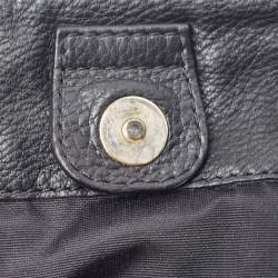 Pre Owned Carolina Herrera Black Leather Audrey Shoulder Bag