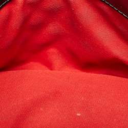 Pre Owned Carolina Herrera Black Quilted Patent Leather Flap Chain Shoulder Bag