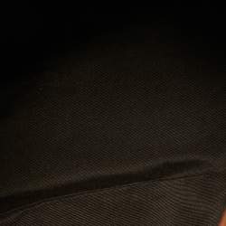 Carolina Herrera Brown Leather Minuetto Top Handle Bag