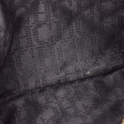 Pre Owned Carolina Herrera Black Quilted Leather Chain Tassel Baguette Bag