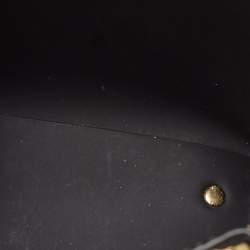 Carolina Herrera Black/Brown Monogram Coated Canvas and Leather Matryoshka Tote