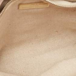 Carolina Herrera Light Pink Leather CH Charm Tote