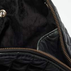 Carolina Herrera Quilted Leather Logo Chain Satchel