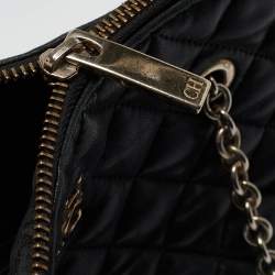 Carolina Herrera Quilted Leather Logo Chain Satchel