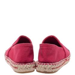 Carolina Herrera Two Tone Canvas Espadrilles Size 37