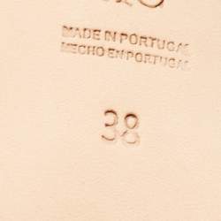 Pre Owned Carolina Herrera Black Suede and Patent Leather Bow D Orsay Pumps Size 38