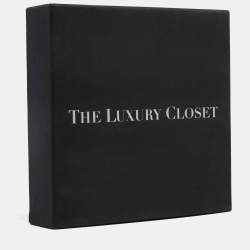 Pre Owned Cartier Burgundy Leather Must de Cartier Key Holder
