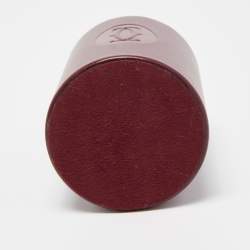 Pre Owned Cartier Burgundy Leather Must de Cartier Pen Holder
