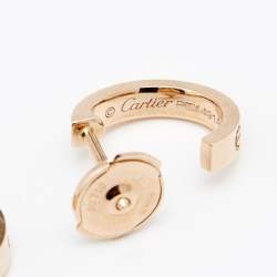 مملوكة مسبقًا Cartier Love 18k Rose Gold Earrings