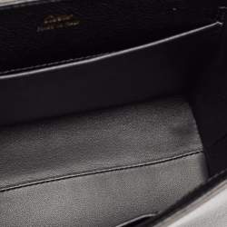 Cartier Black Leather Mini Graphique de Cartier Shoulder Bag