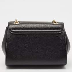 Cartier Black Leather Mini Graphique de Cartier Shoulder Bag