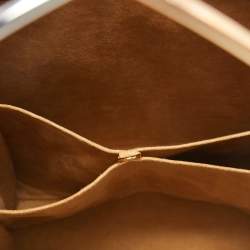 Pre Owned Cartier Burgundy Leather Trinity Bag