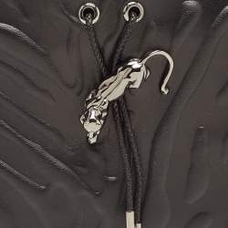 Cartier Black Leather Medium Panthere de Cartier Bag