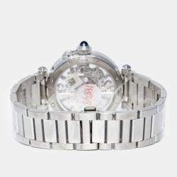 Cartier Pasha de Cartier Stainless Steel Cartier Automatic Skeleton Whpa0007 Men's Watch 41 MM