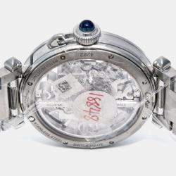 Cartier Pasha de Cartier Stainless Steel Cartier Automatic Skeleton Whpa0007 Men's Watch 41 MM