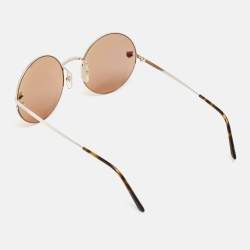 Cartier Brown Panthère de Cartier Round Sunglasses 