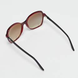 Cartier Black/Red Gradient  K015153 Square Sunglasses