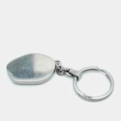مملوكة مسبقًا Cartier Double C Motif Wax Seal Stainless Steel Key Chain