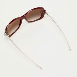 Pre Owned نظارة شمسية كارتتيه عين القطة البرغندي/رمادي متدرج بانثير المتوحشة