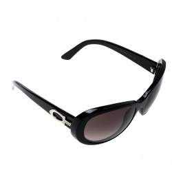 Cartier Black/ Black Gradient Cat Eye Sunglasses