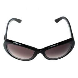 Cartier Black/ Black Gradient Cat Eye Sunglasses