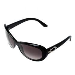 Cartier Black/ Black Gradient Cat Eye Sunglasses