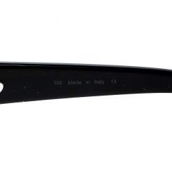 Cartier Black/ Black Gradient Cat Eye Sunglasses