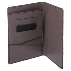 Pre Owned Cartier Red Leather Passport Holder