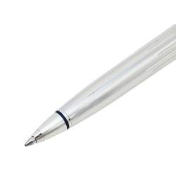 Pre Owned Cartier Platinum Tone Limited Edition Art Deco Dandy BallPoint Pen