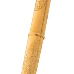 Pre Owned Cartier Diabolo India Inspiration Gold Plated Ballpoint Pen