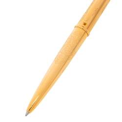 Pre Owned Cartier Diabolo India Inspiration Gold Plated Ballpoint Pen