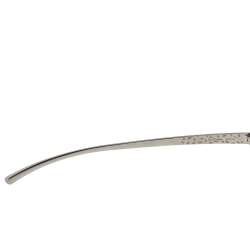 Pre Owned Cartier Burgundy/ Grey Gradient Panthere Wild Cat Eye Sunglasses