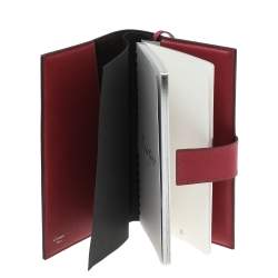 Pre Owned Cartier Fuschia Leather Les Must Notebook Cover