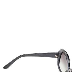 مملوكة مسبقًا Cartier Black/Grey Gradient C Decor Jackie O Square Sunglasses