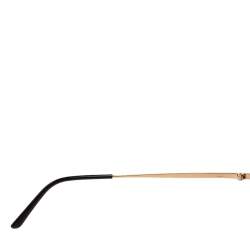 Pre Owned نظارة شمسية كارتييه CT0121S سوداء متدرجة بنمط كبير