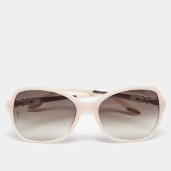 Pre Owned Cartier Pink Emma Square Gradient Sunglasses
