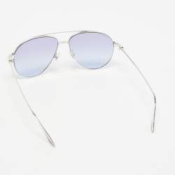 Pre Owned Cartier Blue CT0298S Santos de Cartier Aviator Sunglasses