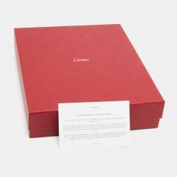 Cartier Grey Panther Motif Cashmere Baby Blanket 